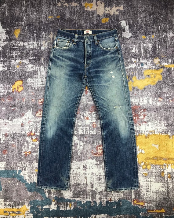 Vintage Blue Wash Levis 501 Jeans 31x30 Levis High Waist | Etsy