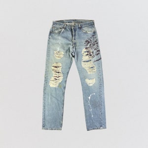 Vintage 90s Levis 501 Jeans 33x33, Levis High Waist, Vintage Levis Jeans, High Waist Mom Jeans, Vintage Levis 501, Levis 90s