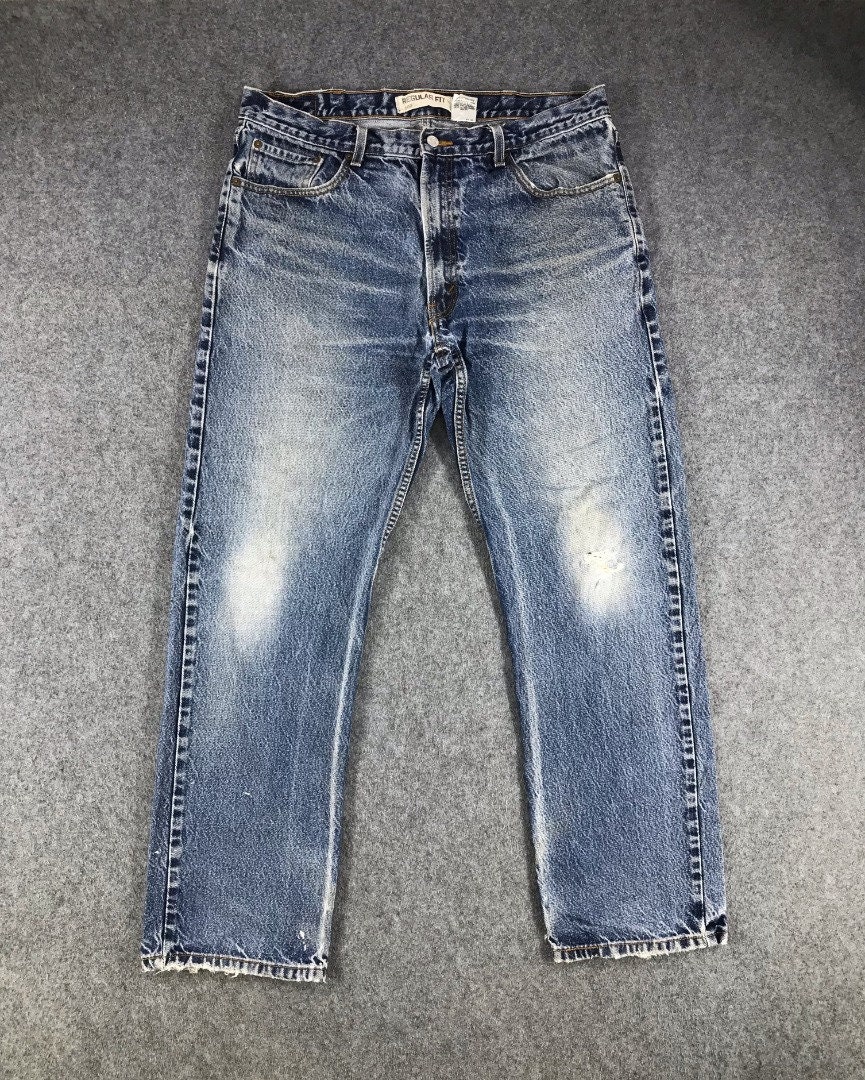Vintage Levis 505 Denim Jeans 38x30 