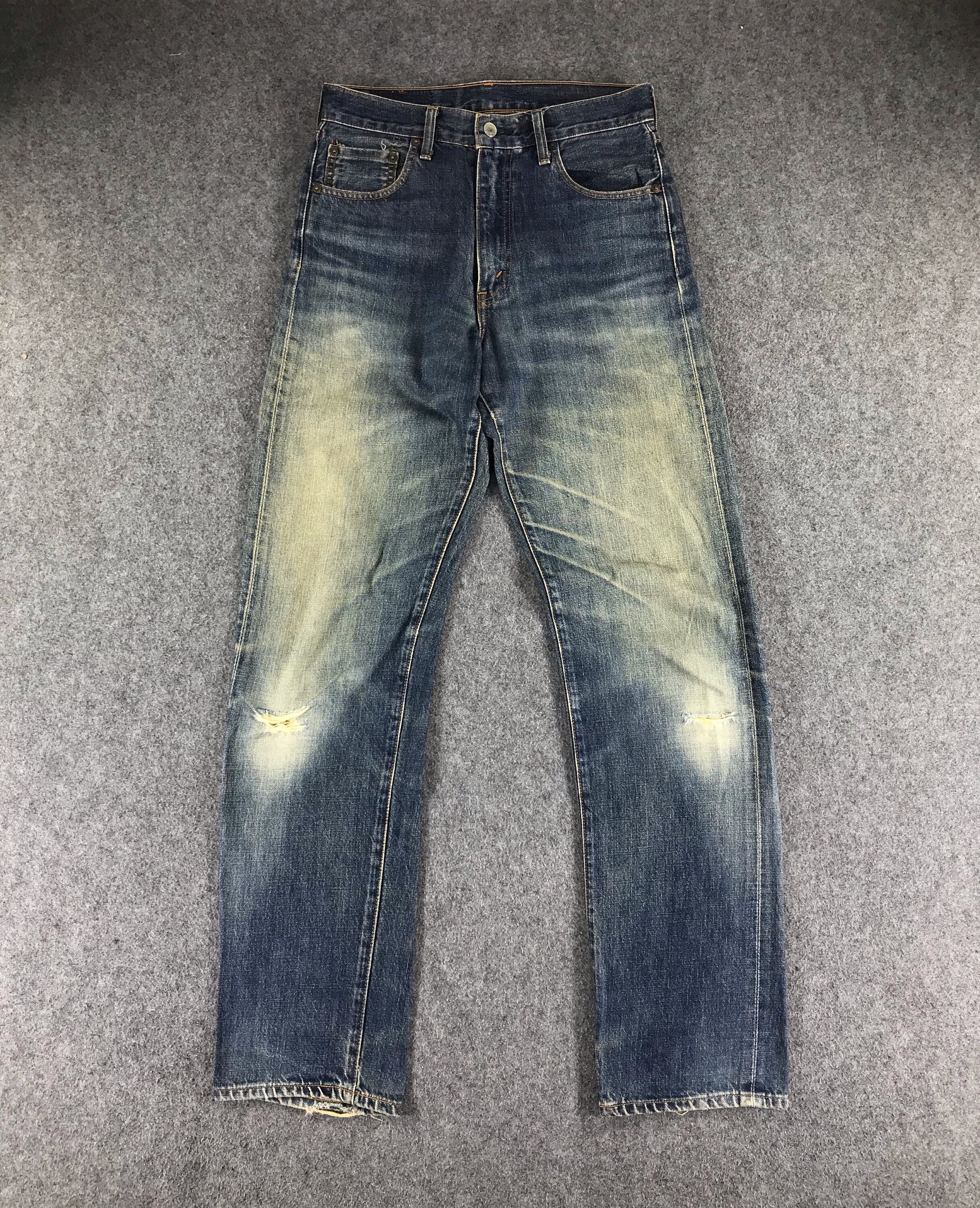 Vintage Levis 502 Selvedge Jeans 29x34 