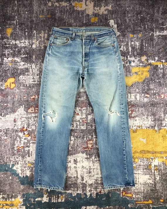 Vintage 90s Levis 501 Xx Jeans 33x30 Levis High Waist - Etsy