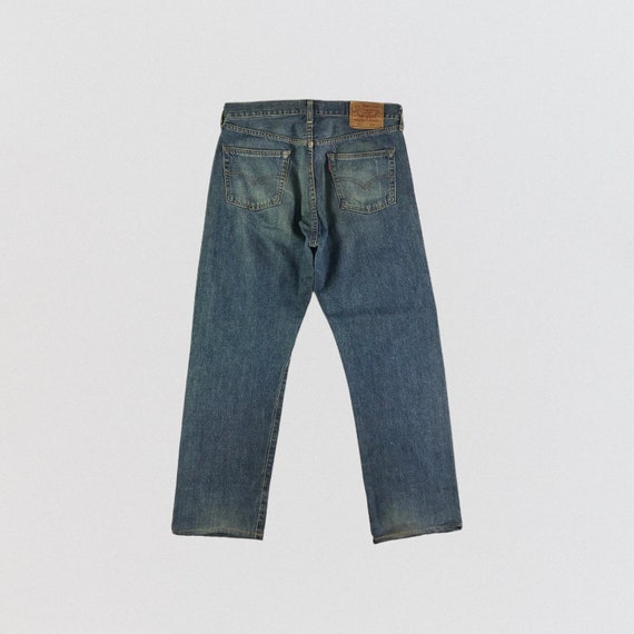 Jeans Levis 502 Selvedge anni 90 vintage 29x32 Jeans Levis vintage Levis vintage anni 90 Jeans Levis a vita alta Denim Levis vintage Etsy Italia