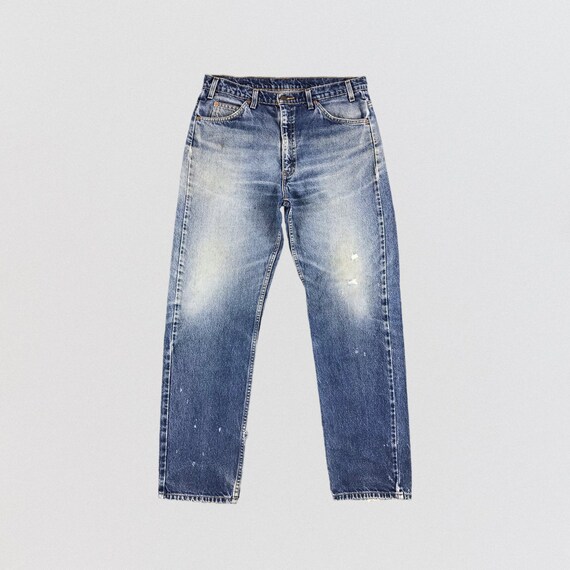 90s Vintage Blue Wash Levis 505 Jeans 35x31, Levi… - image 1