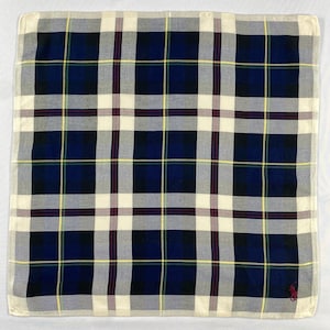 Vintage Polo Ralph Lauren Handkerchief Retro Cotton Handkerchief Colorful Vintage Hanky Vintage Floral Handkerchief Headscarf Bandana