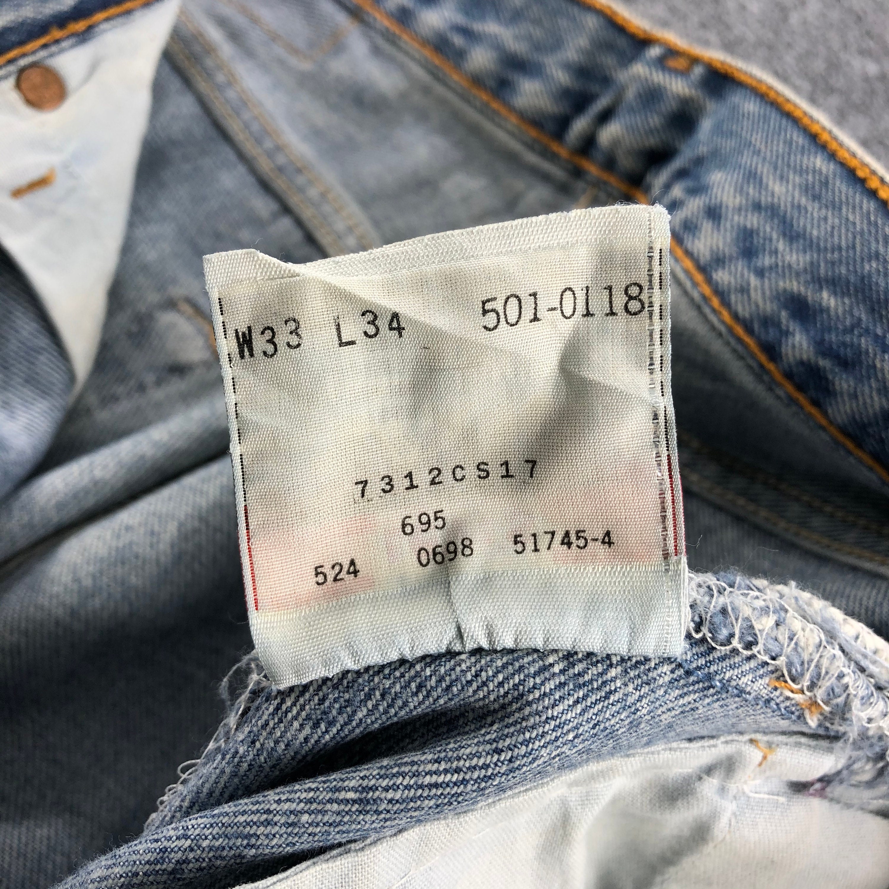 Vintage 90s Light Wash Levis 501 Denim Jeans 32x30,levis
