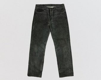 【COLOR iN ID】Black Vintage Wide Denim WBRami Crow Jeans - Black Vintage – Woodbird