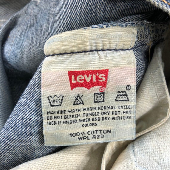 Vintage 90s Rusty Whisker Levis 501 Jeans 32x30, … - image 10