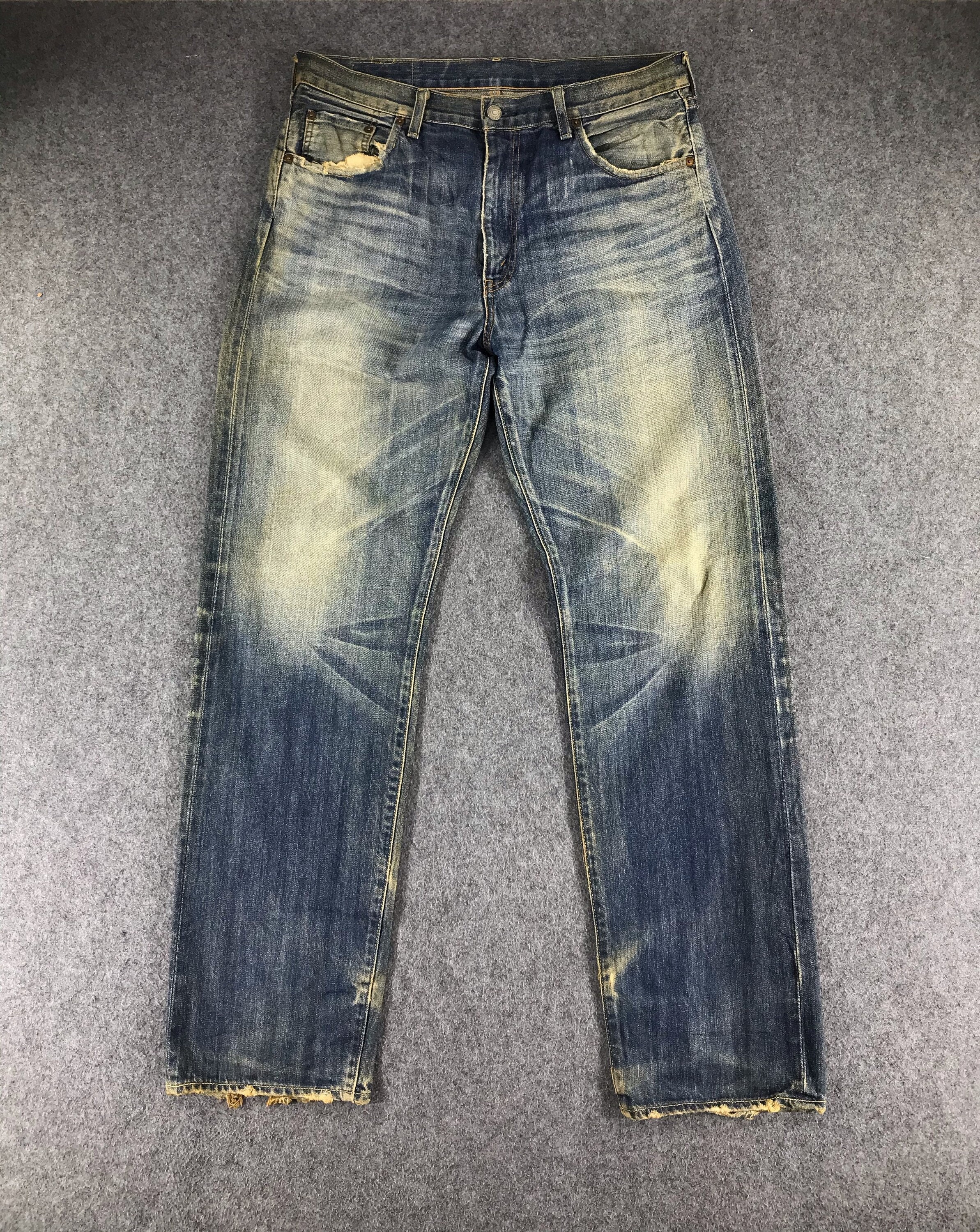 Vintage Levis 502 Selvedge Jeans 35x34 Vintage Levis Jeans - Etsy