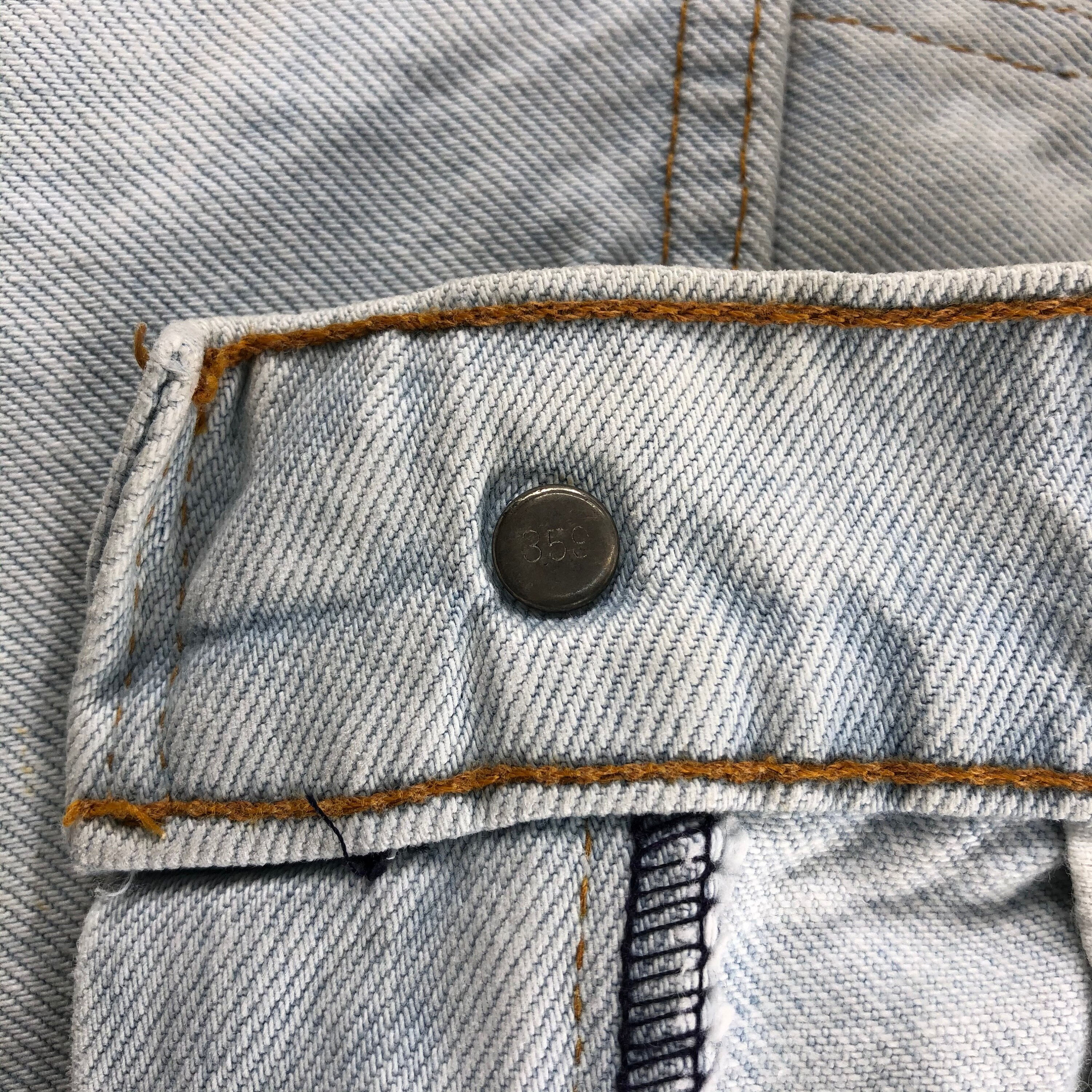 Levi’s 2nd 90s size36 VTG 90s Levi's 71557 Type 3 Big E Denim Trucker Jacket Size