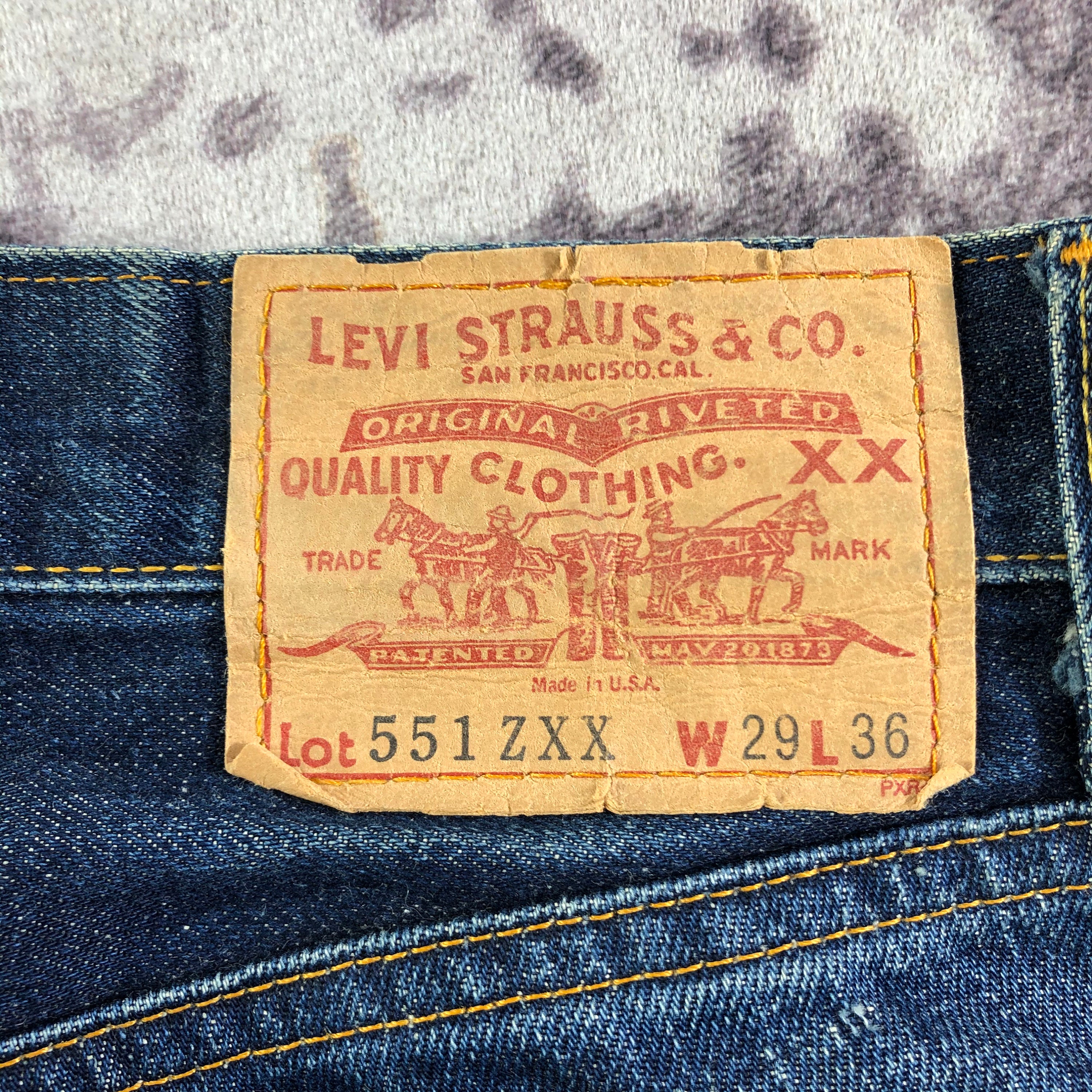 パンツ Levi's 551ZXX W30L34 Made in USA s-l1200.jpg