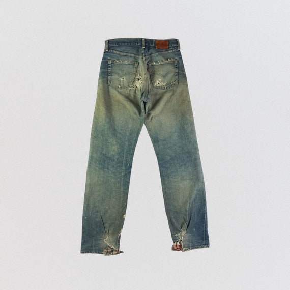 Buy Vintage 90s Distress Levis 503B Redline Jeans 31x33, Vintage 