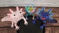 Premium Articulated Axolotl - Big Smile/Regular & 80+ Colors -  3d printed Flexible Sensory Toy product logo