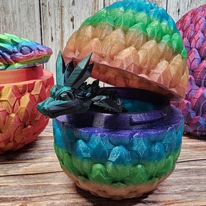 Mystery Dragon Egg and Dragons - Various options and sizes - 80+ Colors - Egg Only Option Available