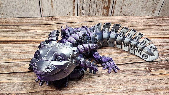 Articulated Robot Axolotl Robolotl 3 Styles & 80 Colors Flexible Sensory  Toy 