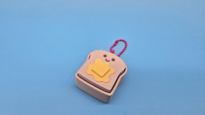 Morning Munchies Clicker Keychain | Satisfying Click | Sensory Fidget ...