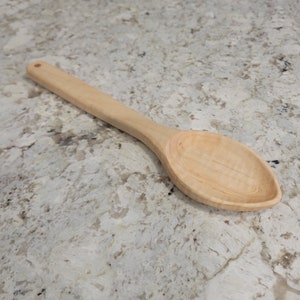 Curly Maple Cooking Spoon