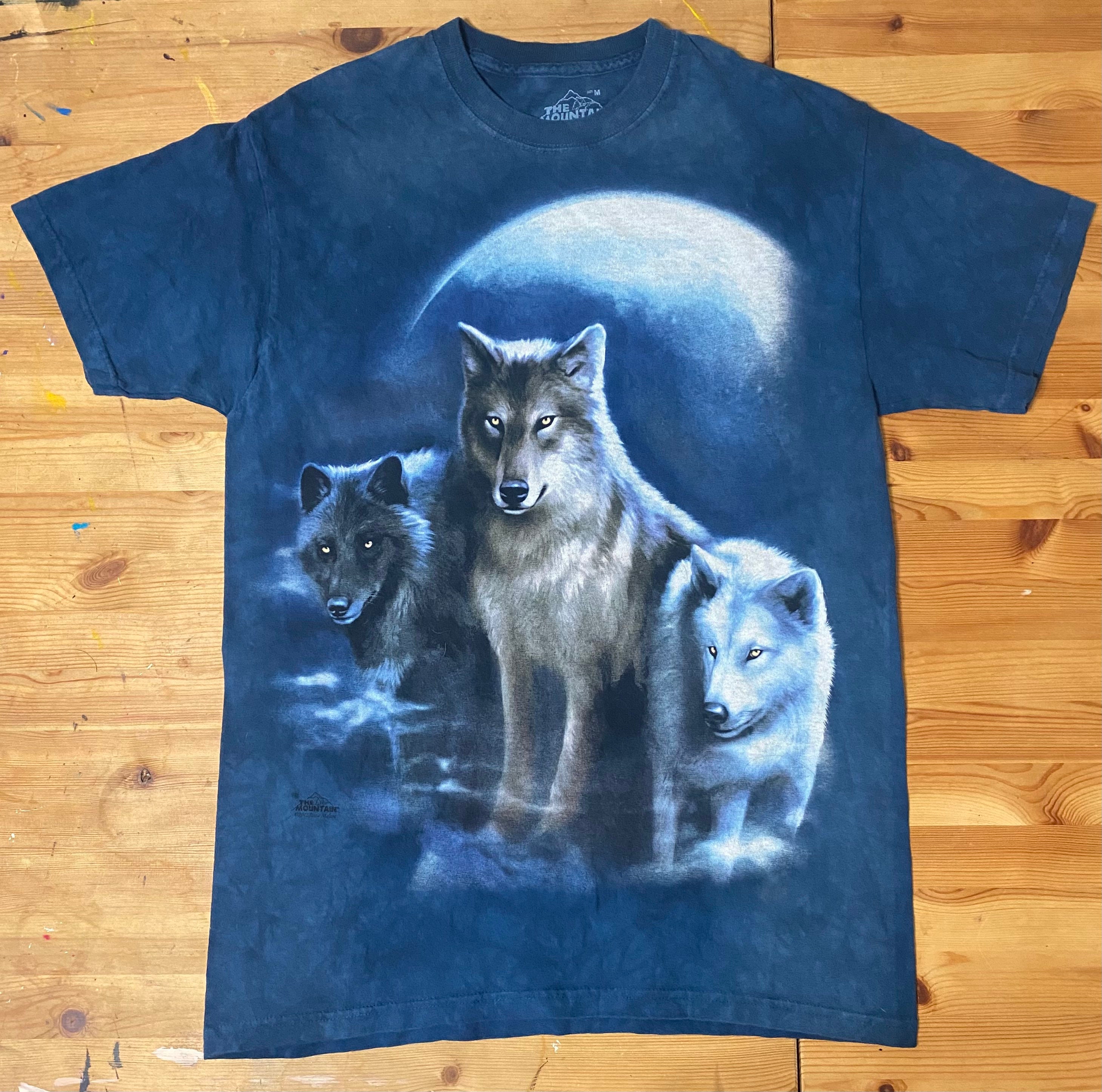 Wolves The Mountain T-shirt | Etsy
