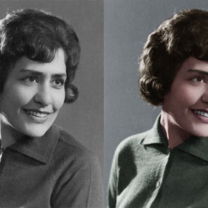 Photo Restoration and Colorization (2 photos)