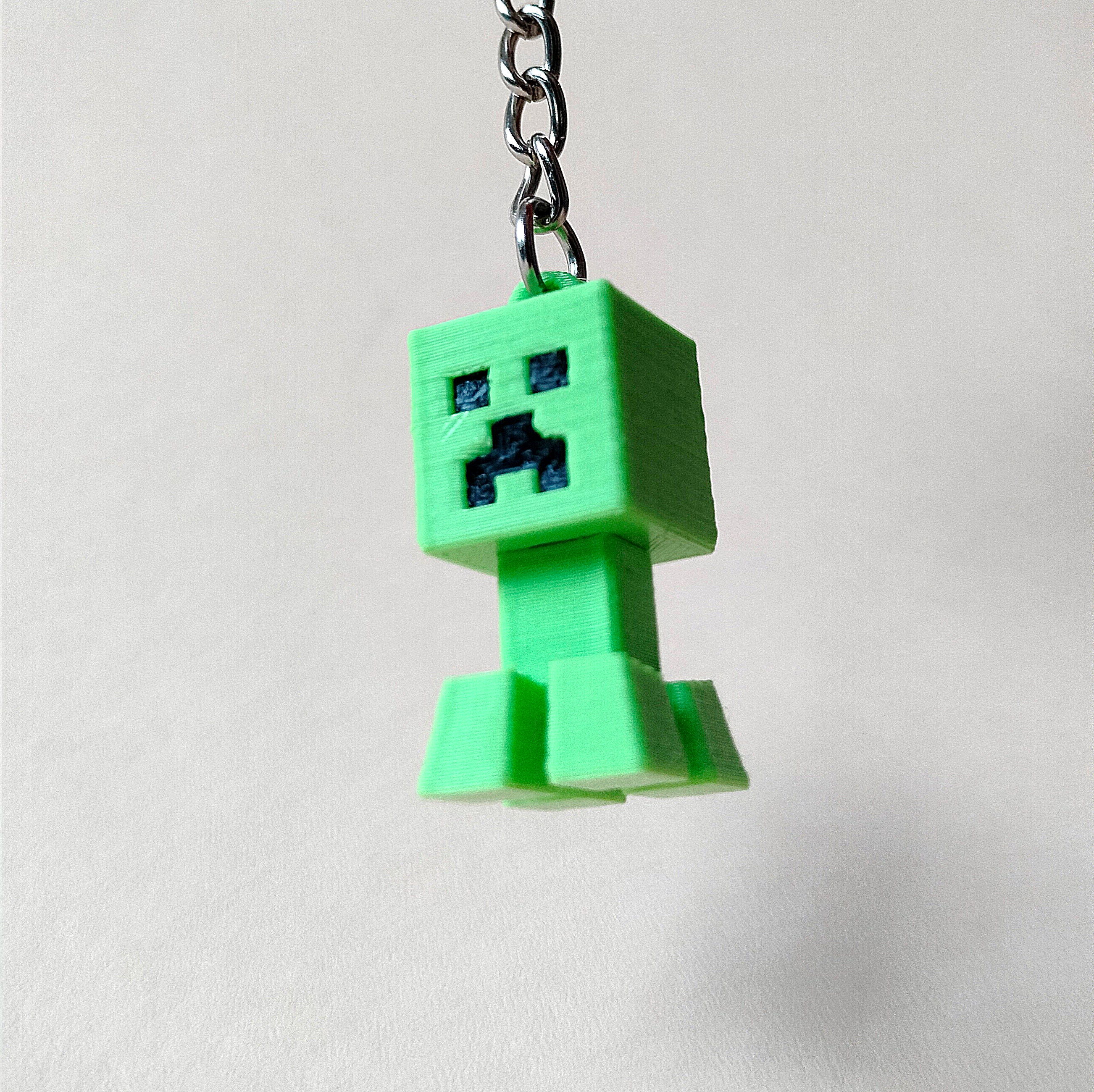 Porte-clés Minecraft Creeper | Petits Accessoires De Tous Les Jours, Gadgets De Décoration De Jeu, Cadeaux Pour Fête D'anniversaire D'enfants, Décoration De Gâteau, Schultüte - France