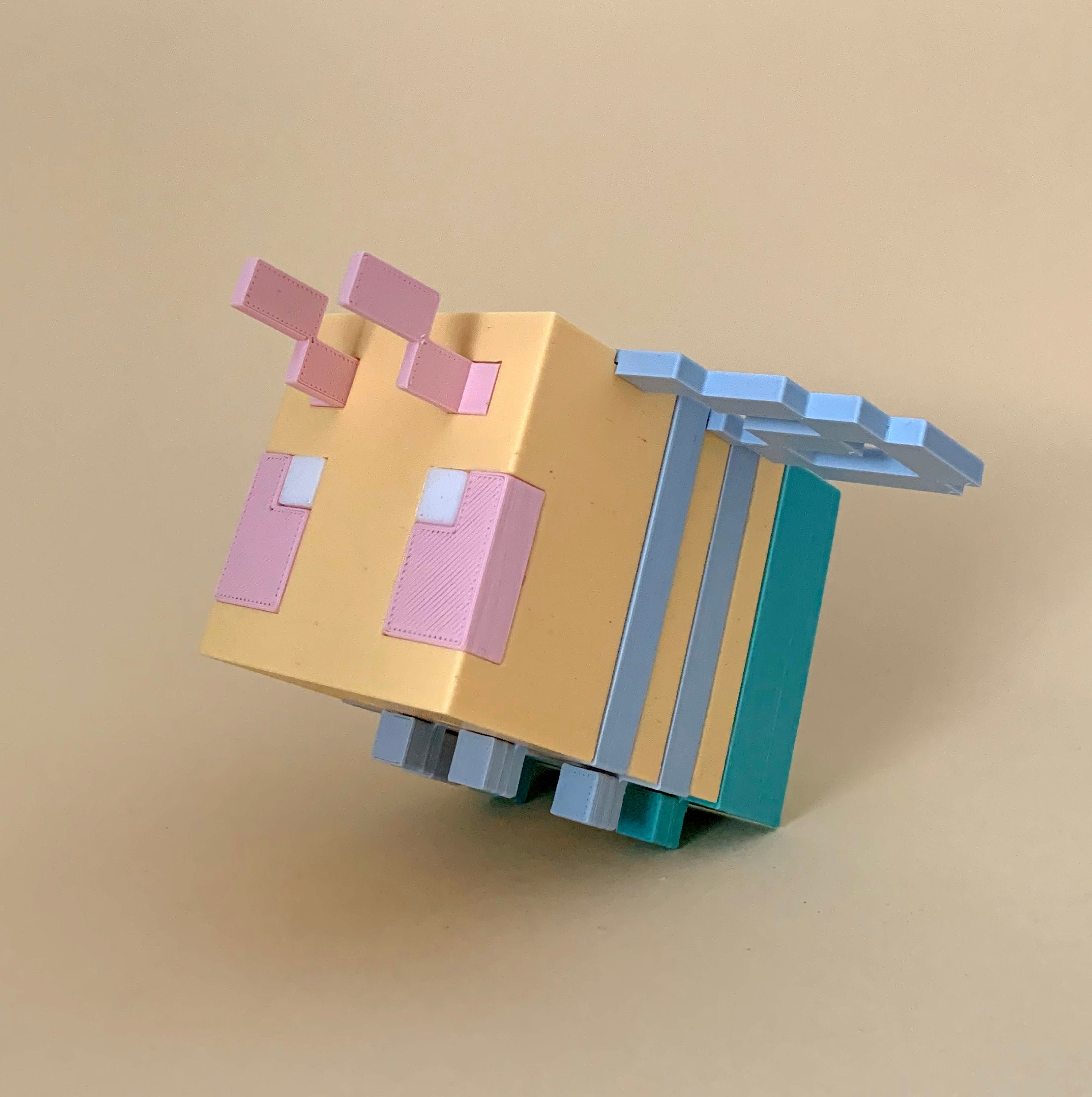 Minecraft Bee Papercraft  Free Printable Papercraft Templates