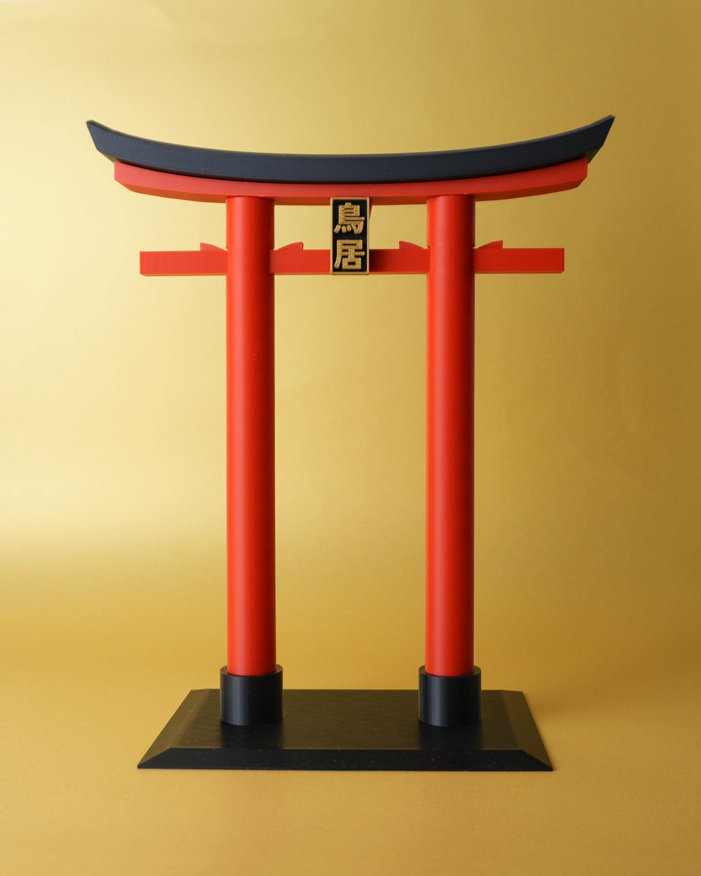 Headphone Stand Japanese Torii Gate | 3D Printed Headset Stand for
