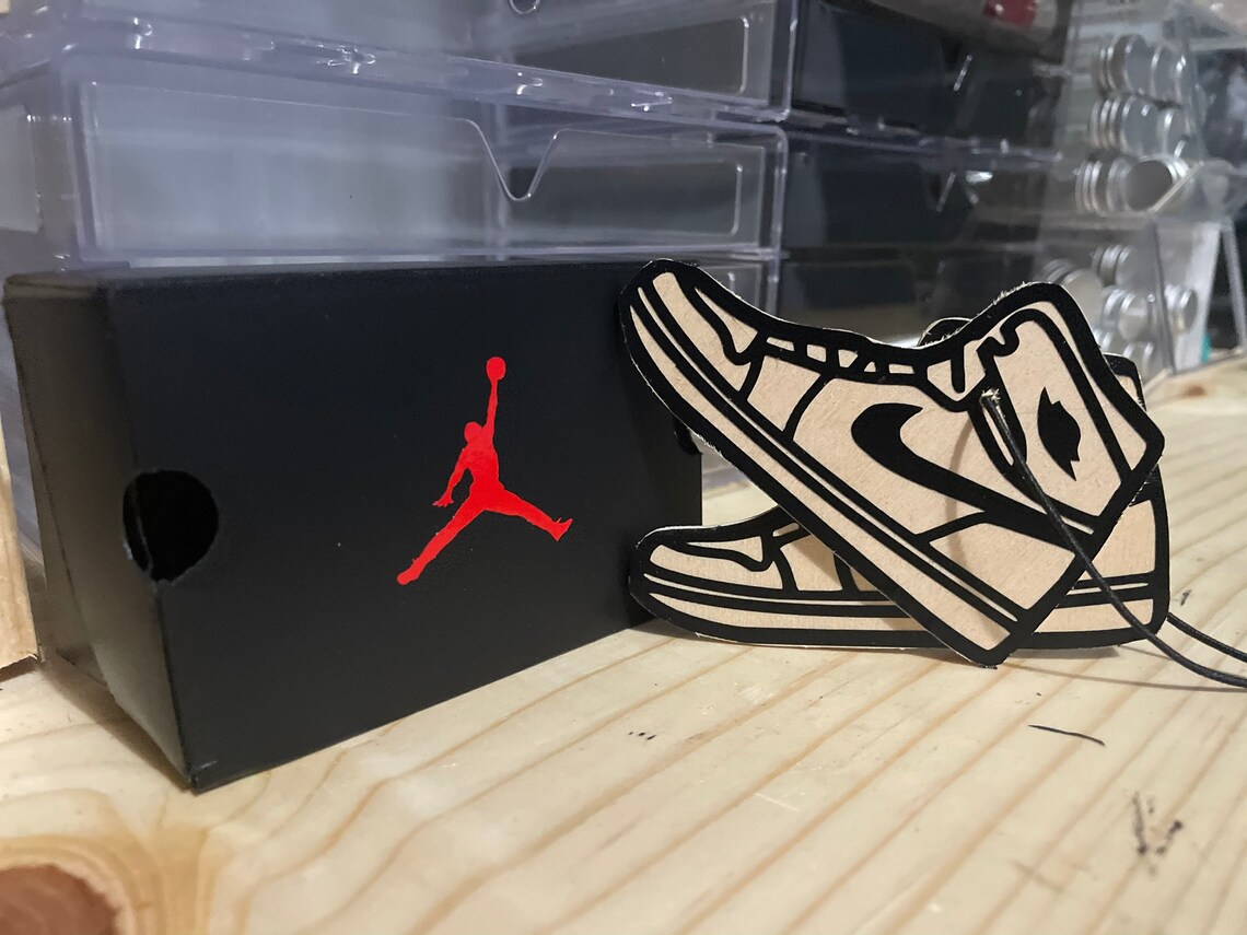 Rear view mirror Jordan air 1 sneakers car ornament decoration Etsy