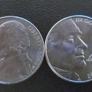 Uncirculated 2004-2005 nickles-Westward Journey Nickel Series all four set