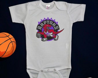 raptors baby onesie