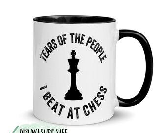 Chess Mug, Chess Gift, Mug Chess, Gift for women chess, gift for men chess, Chess Master Gift, Chess Player, Gifts for Chess Player, Coach