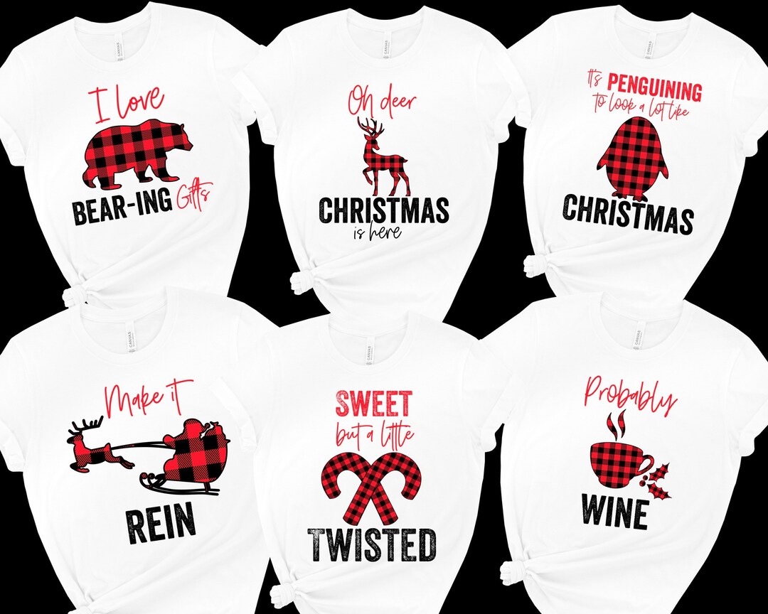 Funny Christmas Shirts Matching Family Christmas Shirts Etsy