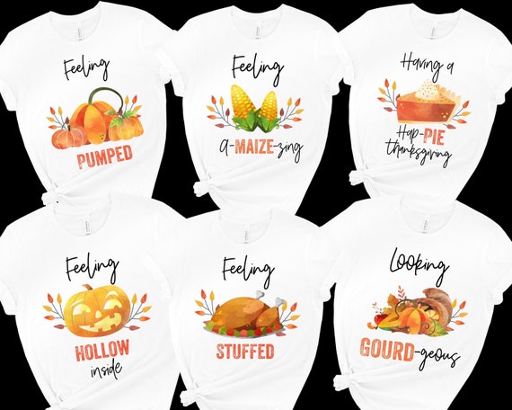 Thanksgiving Family Matching Shirts 