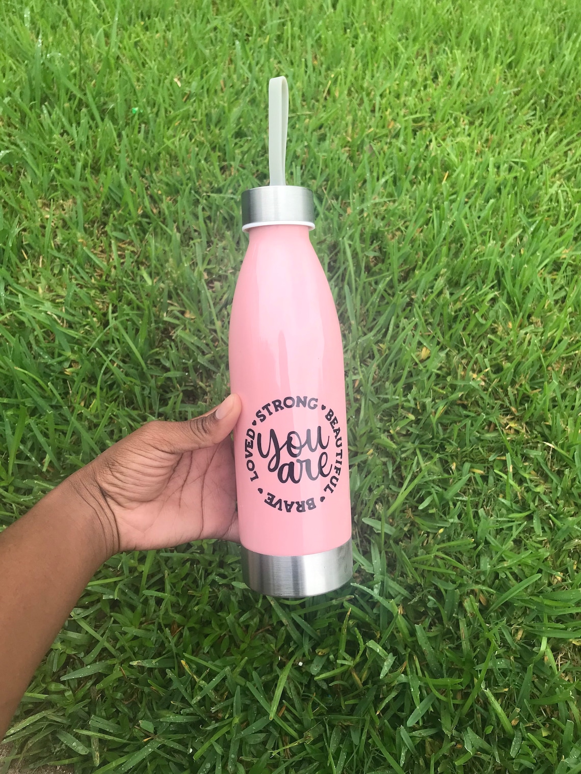 Motivational quotes water bottles inspirational water | Etsy