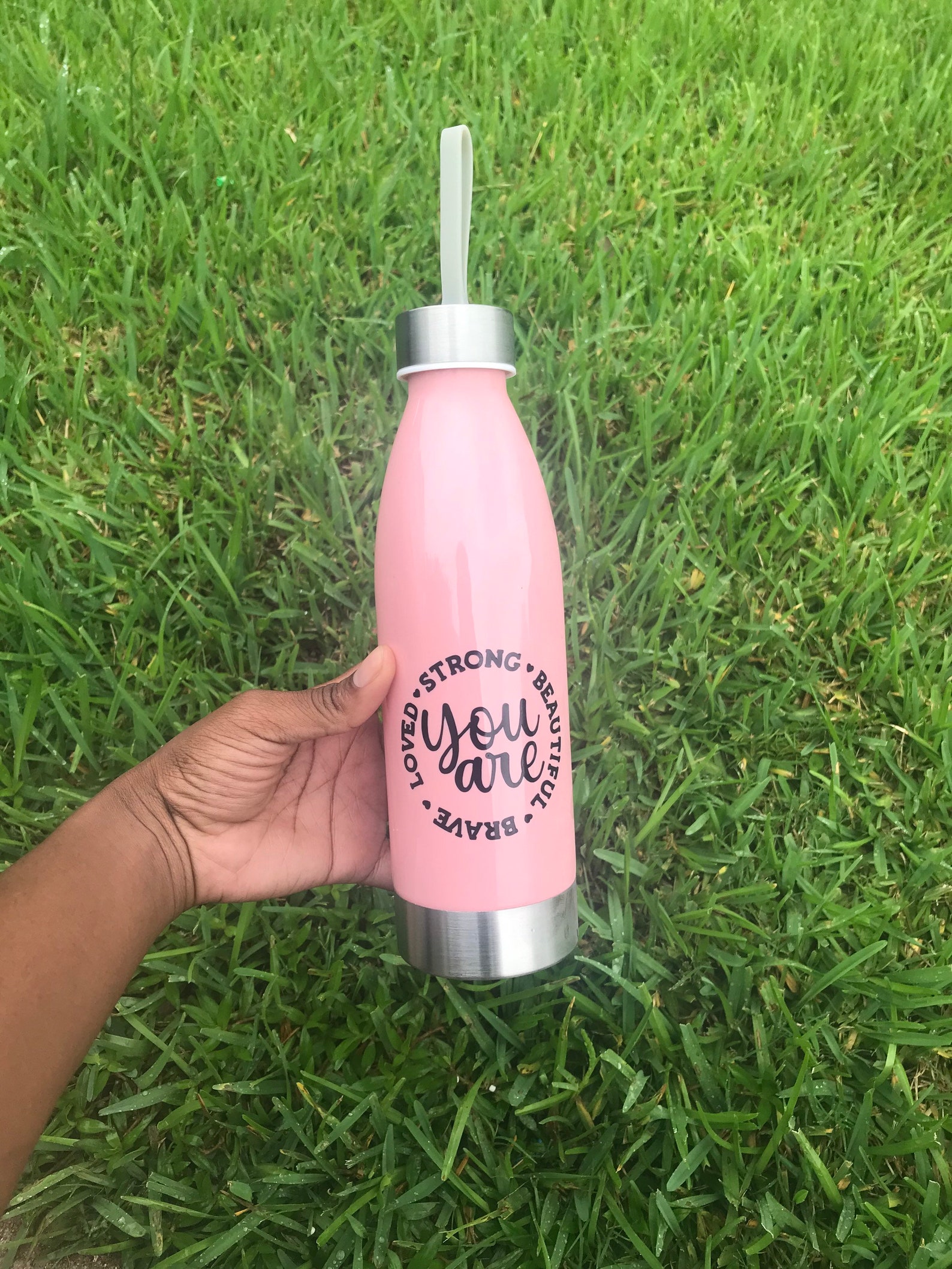 Motivational quotes water bottles inspirational water | Etsy