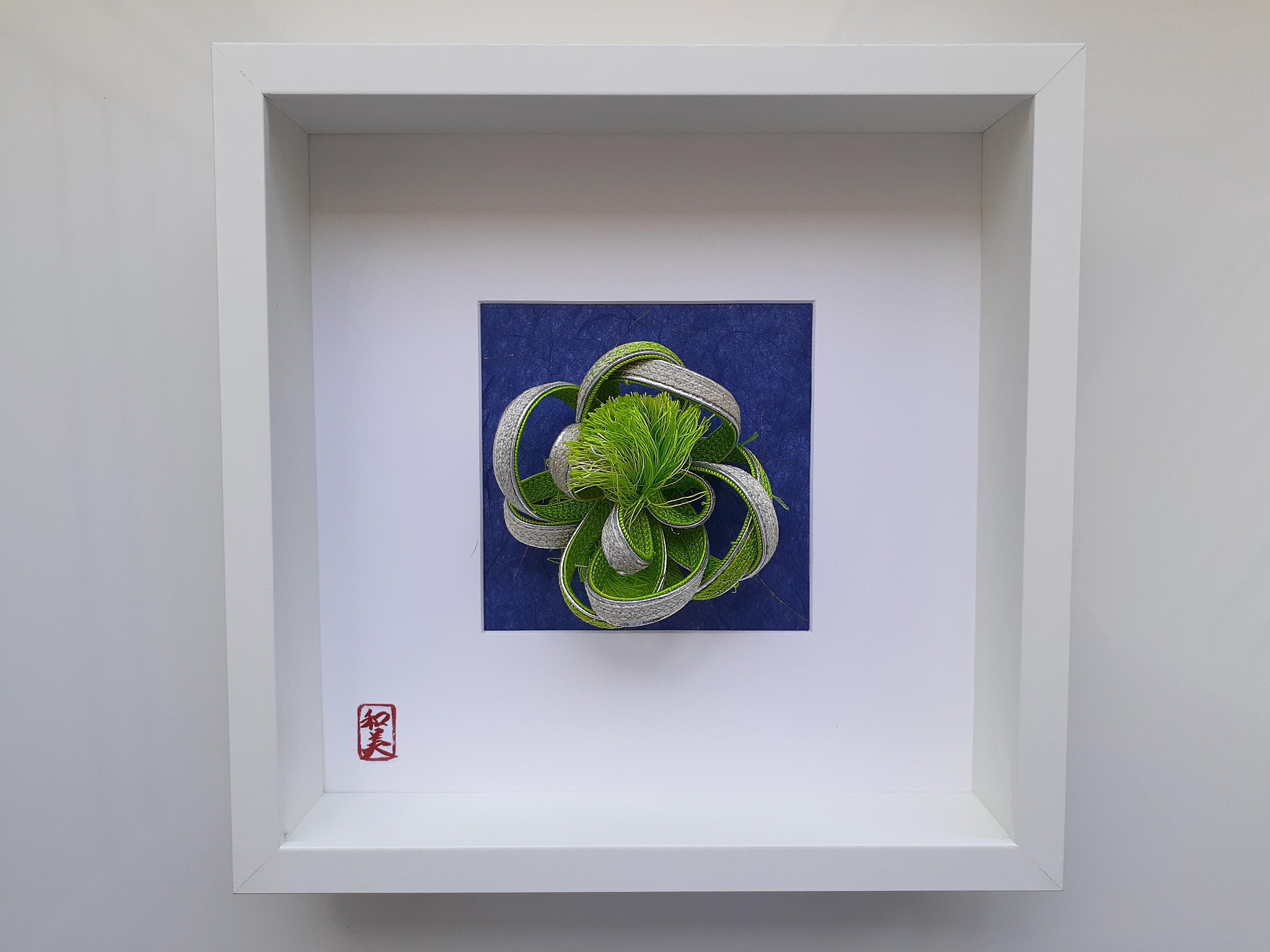 Japanese wall Art Framed Asian wall hanging Original Handmade Etsy