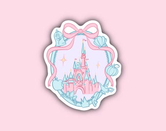 Castle Frame Sticker, Disneyland Sticker, Disney Stickers, Disneyland Stickers, DIsneyWorld Stickers