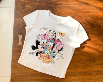 Mickey Mouse & Friends Baby Tee: Soft Cotton Blend