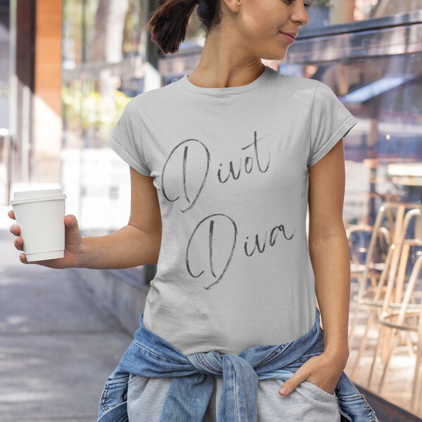 Copy of Funny golf shirt, golf women t-shirt, golf t-shirt girl, golf junior, girl's golf, golf gift t-shirt, divot diva, diva, divot