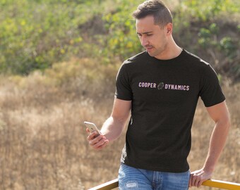 T-shirt Uomo Cooper Hockey Logo – Cotone, Vestibilità Regolare – Nuova Con Etichette