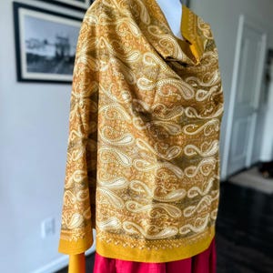 Pashmina Shawl | Luxury Wool Wrap for Women | Indian Wedding Scarf, Ethical Gift, Warm Winter Scarf