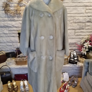 Faux Rabbit Fur Swing Coat – theweddingdresser