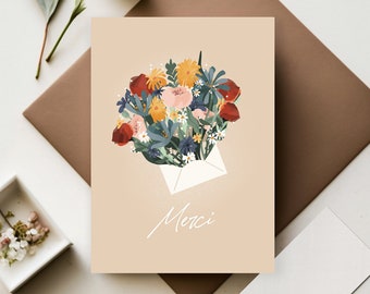 Carte postale merci