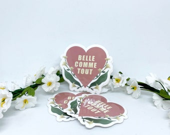 Sticker "beautiful as everything"