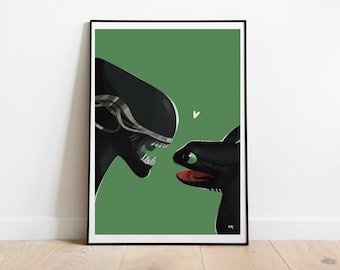 alien & crocmou