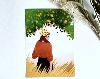 Carte postale Summer Lemon