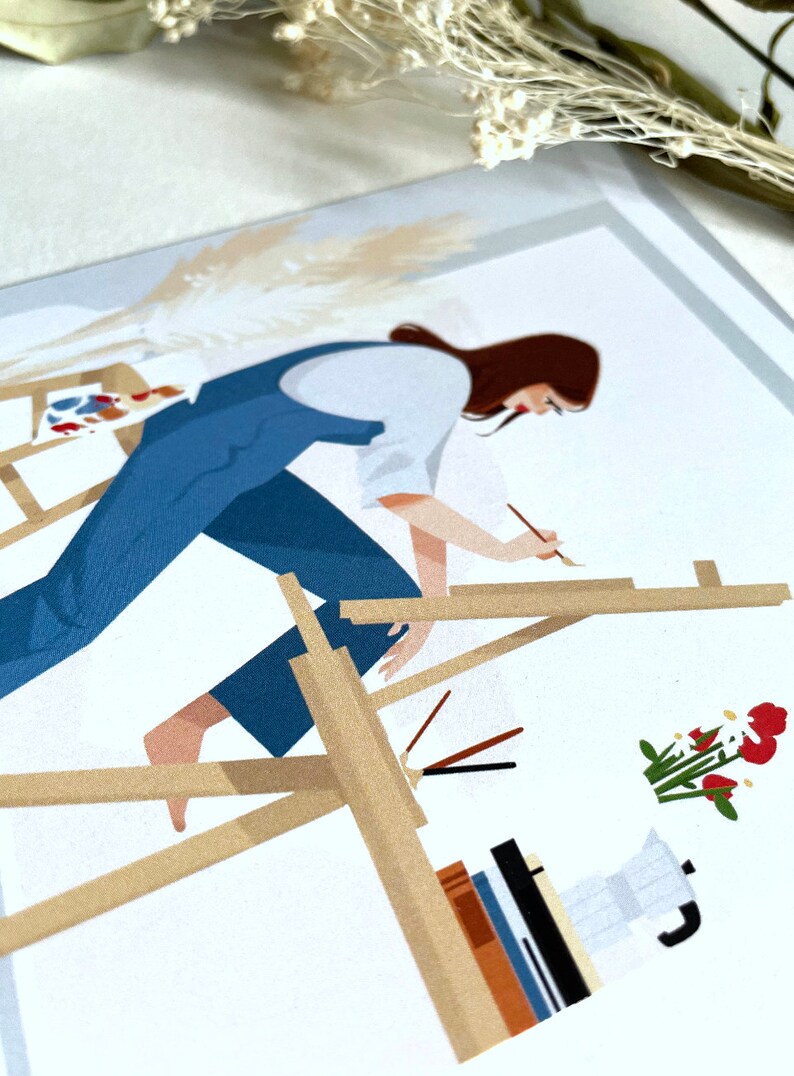 Carte postale The artist image 3