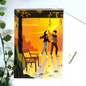 Carte postale Danser afbeelding 1