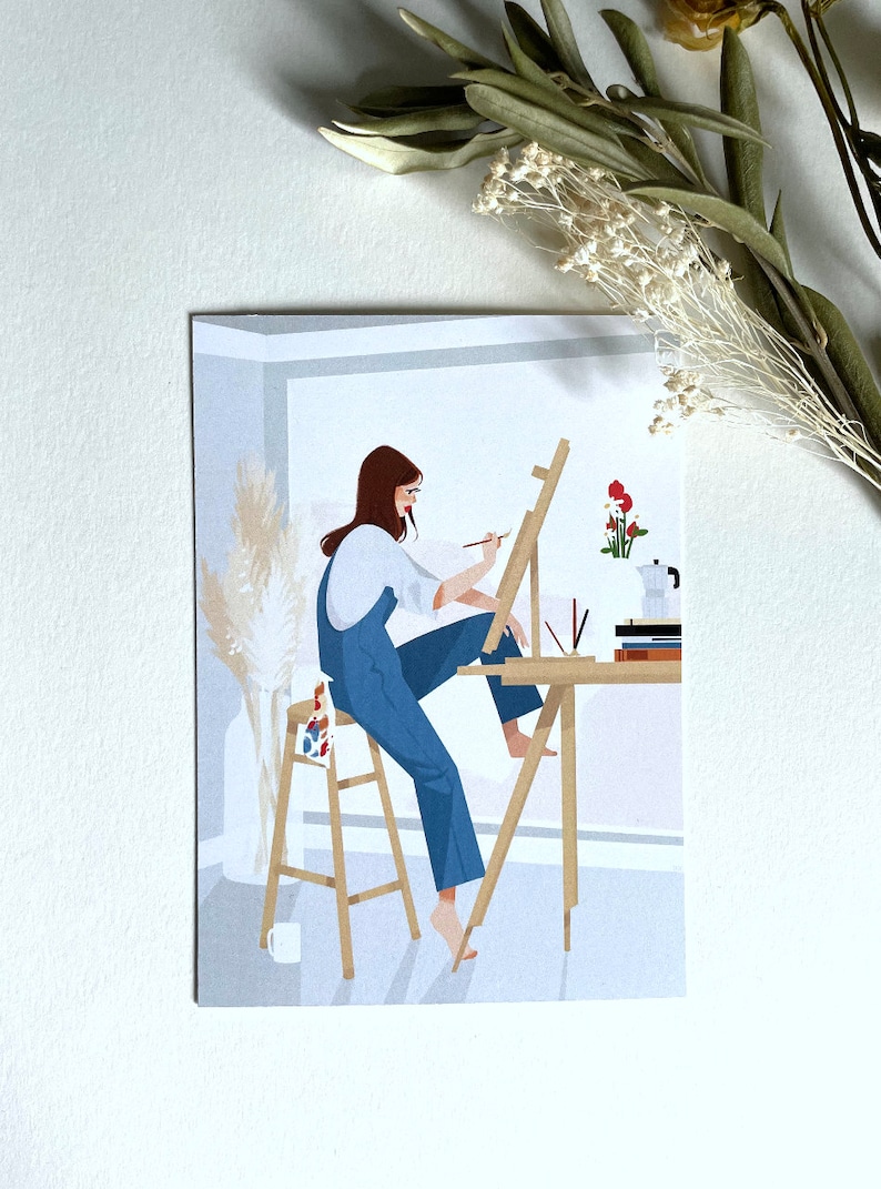 Carte postale The artist image 1