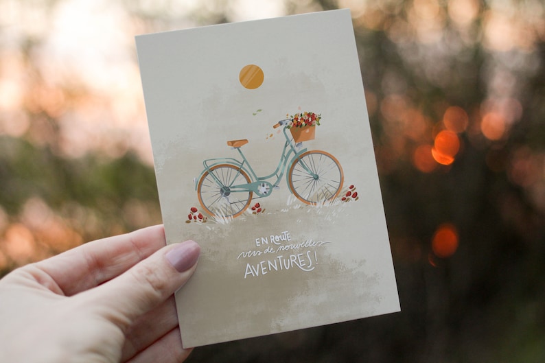 Carte postale en route pour l'aventure ! image 1