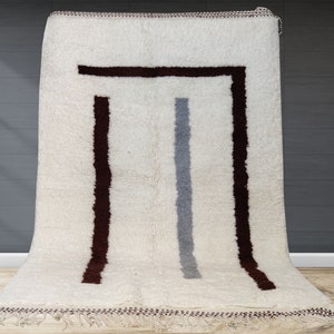 Custom Moroccan Rug, Handmade rug, Area rug, Berber carpet, Beni Ourain, Authentic Moroccan rug, Berber carpet, Genuine Wool rug