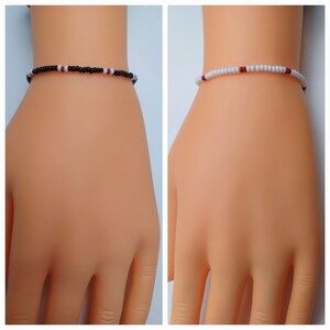 Zweier-Set | Minimalist Perlen Armband |